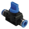 shut off valve straight union functional fitting
