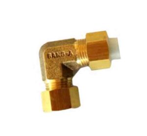 brass union elbow insert fitting tube pipe fitting